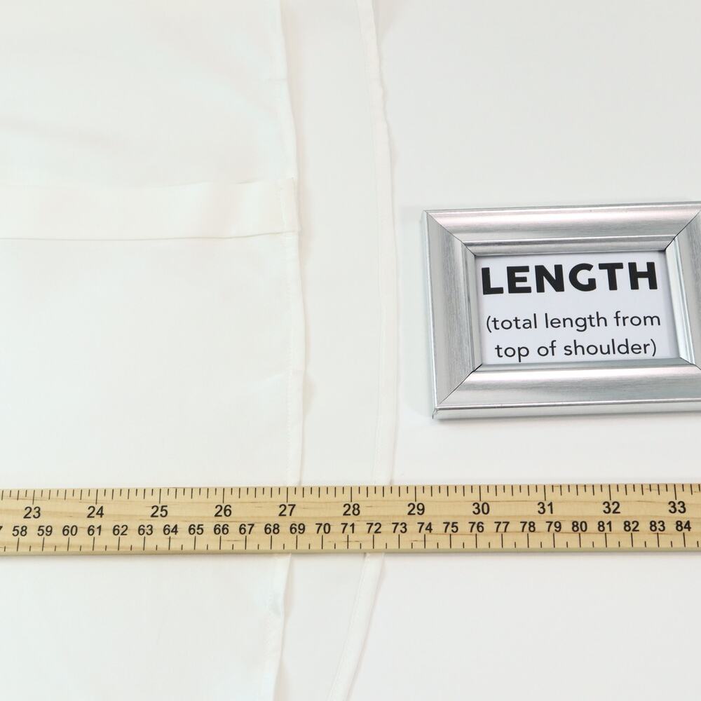 Lilysilk Womens XL Basic Concealed Placket 100% Silk Button Shirt Washable White - Picture 10 of 14